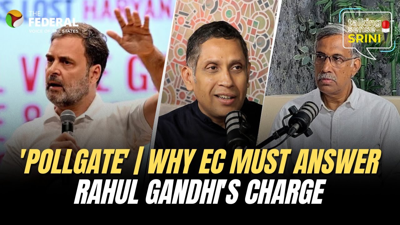 Will Rahul Gandhi's 'vote-chori' charge ring with voters? | Talking Sense With Srini