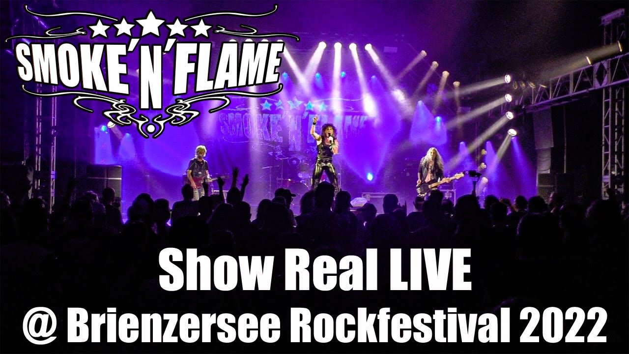 SMOKE'N'FLAME Show Real LIVE @ Brienzersee Rockfestival 2022