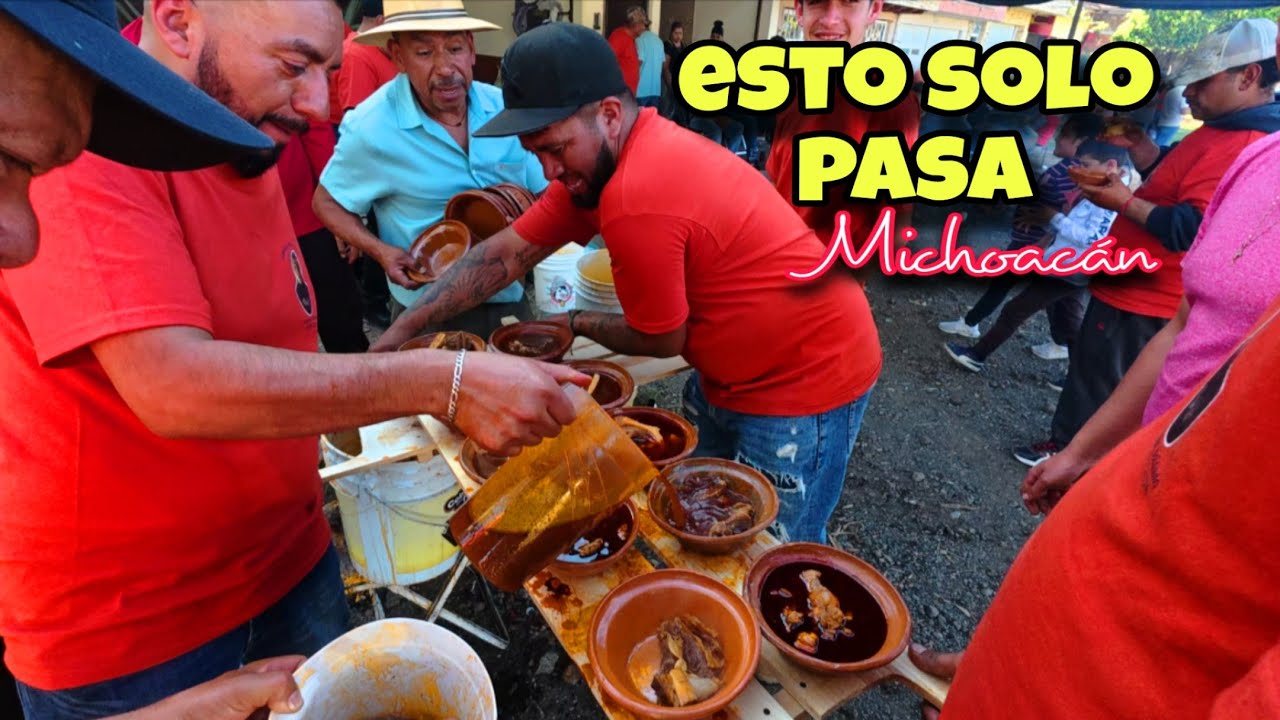 Comida para 4000 personas GRATIS 😱 QUIROGA MICHOACAN 🥳