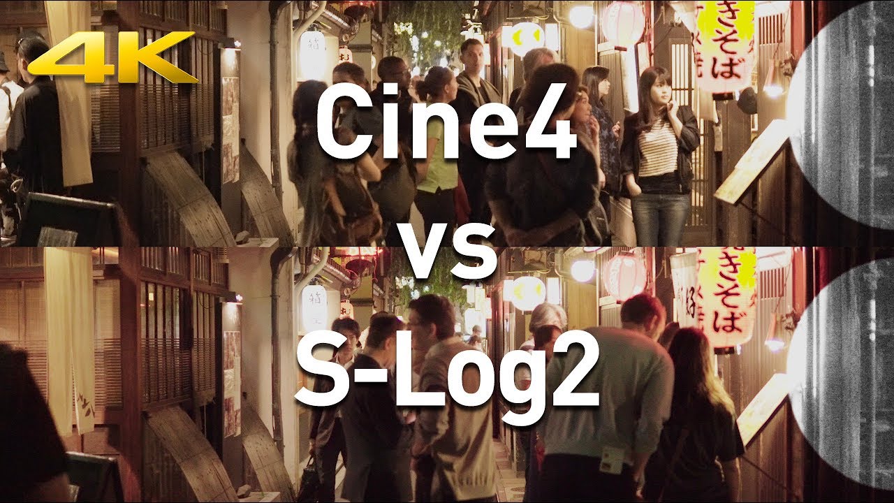 S-Log2 or Cine4 ? Sony a6500 4K ISO comparison (Low Light)