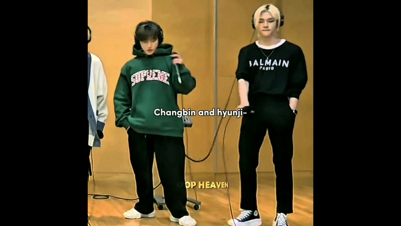 cute height difference 🥰 #changbin #hyunjin #straykids #shorts
