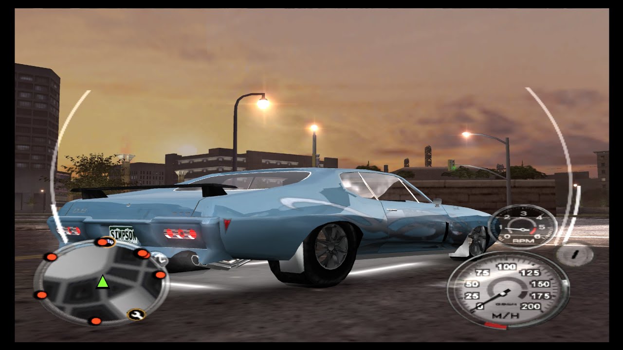 Midnight Club 3 Dub Edition Remix pontiac GTO Customization The Simpson