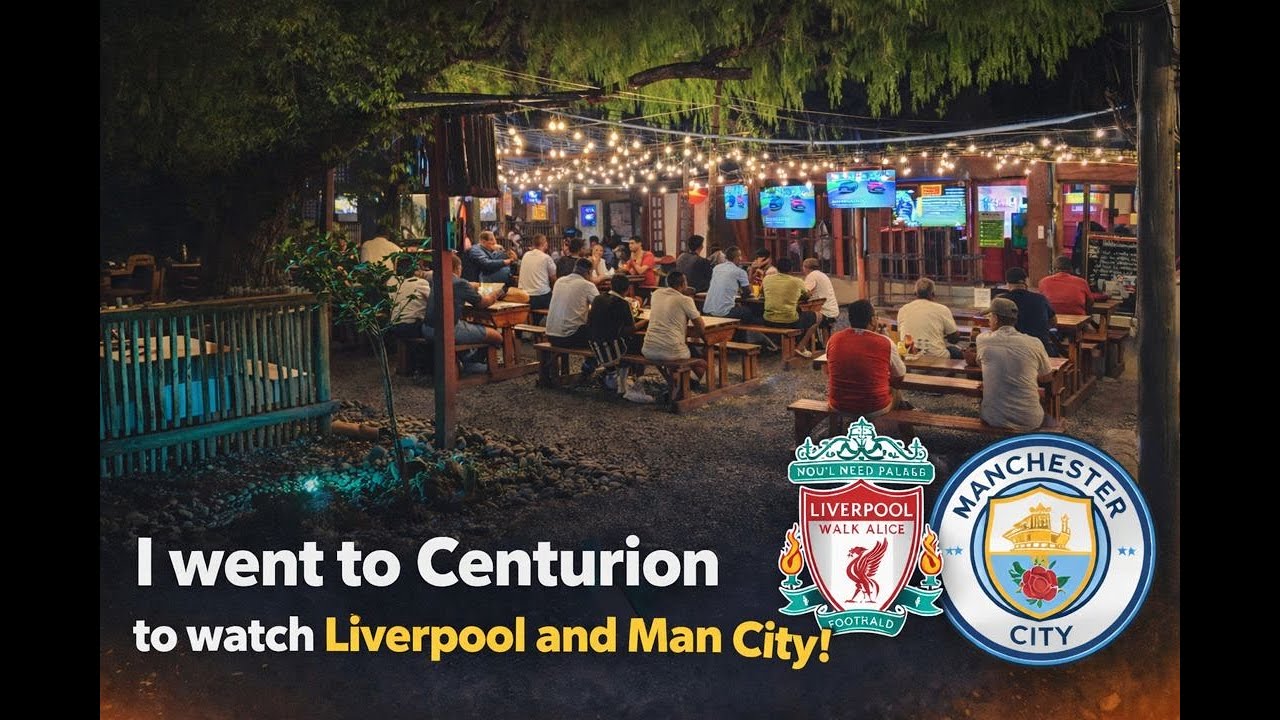 Drove all the way to Centurion just to catch Liverpool vs Man City. Worth it.