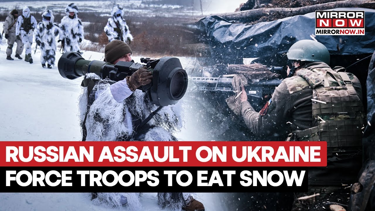 Russian Attack On Ukraine Forces Ukrainian Troops To Eat Snow Amid Shortage Of Food Supply