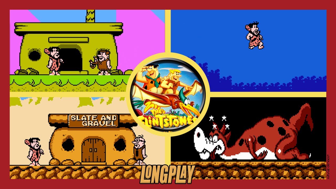 The Flintstones: The Surprise at Dinosaur Peak (1994) | 【NES】