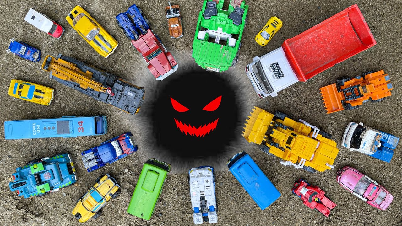 Transformers rise of Unicron: Optimus Prime, Lockdown Movie Animation Robot Truck & Autobots Episode