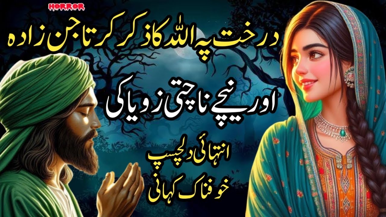 Darakht Pe Allah Ka Zikar Karta Jinzzada Aur Neechay Nachti Zoya Ki Dilchasp Khofnak Kahani