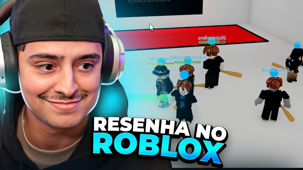 CORINGA RESENHANDO NO ROBLOX KKKKK Ft. Gago, Miqueias, Ninja