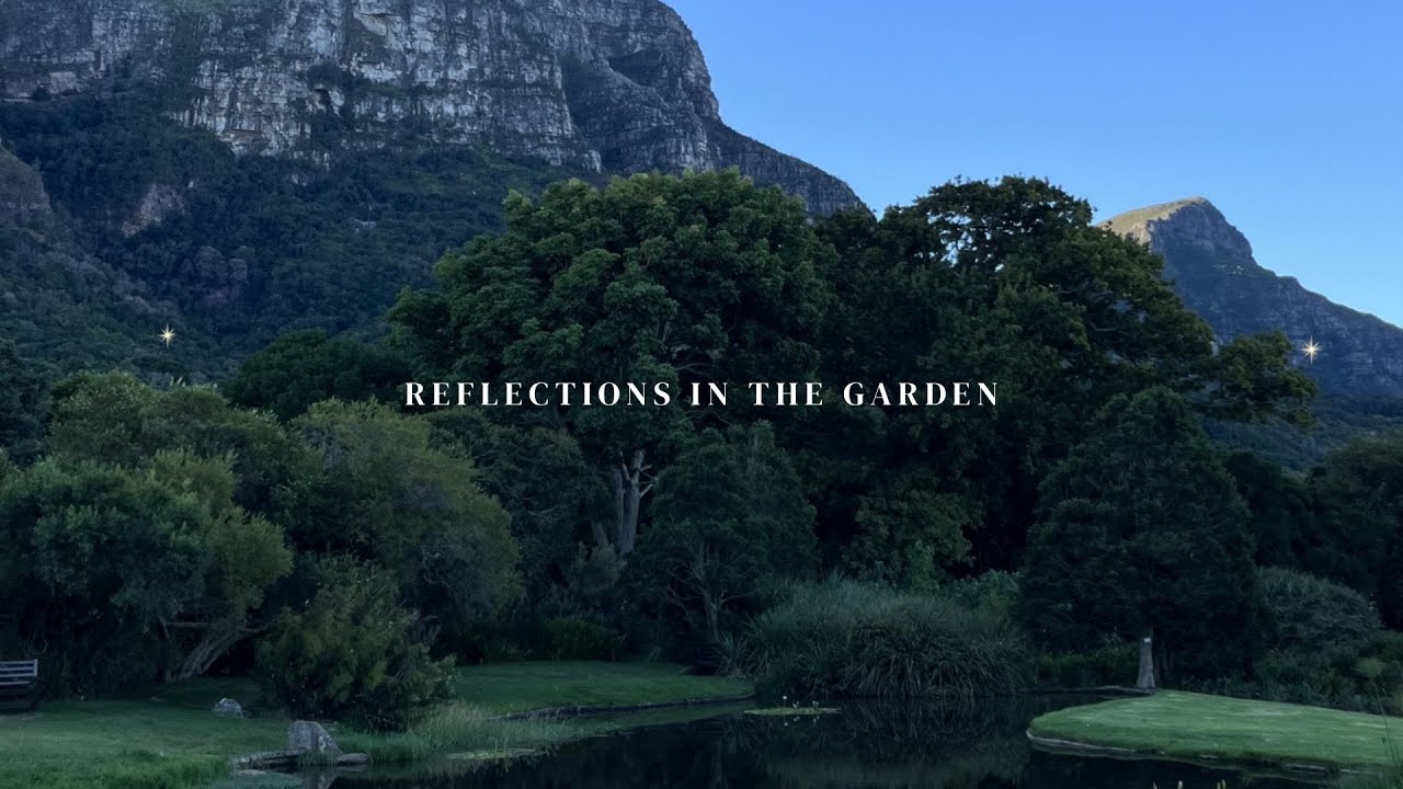 Reflections from the Botanical Garden in Cape Town