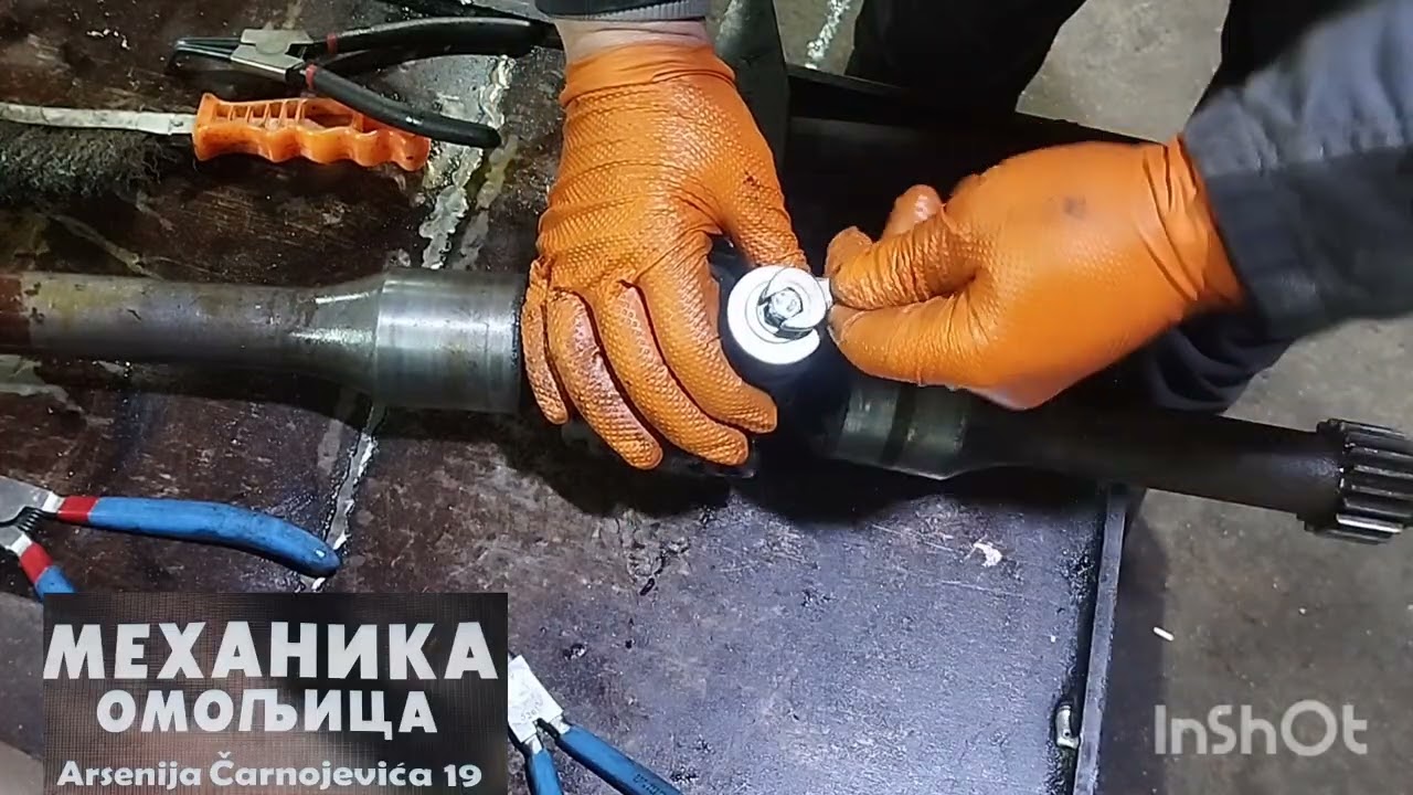 Raskalpanje prednje poluosovine imt 577
