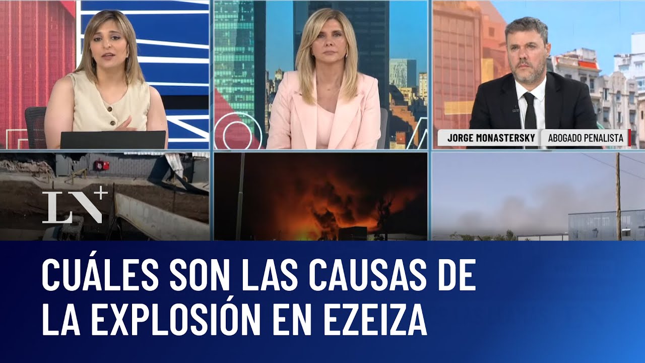 Incendio y peritaje judicial: investigan las causas de la explosión en Ezeiza