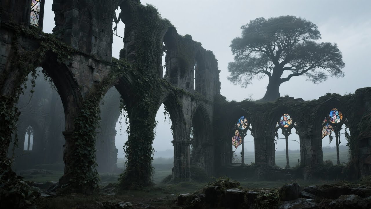 Abbey Ruins - Meditative Dark Academia Classical