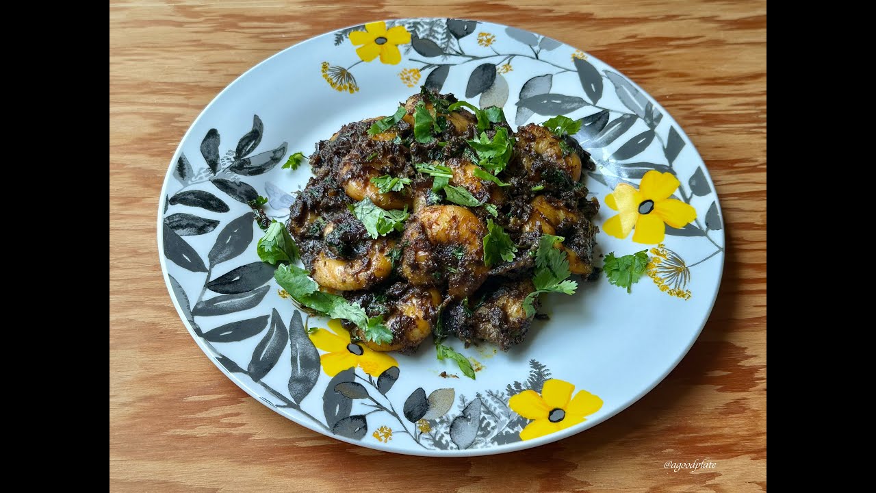 Green Chilli Peppercorn Shrimp