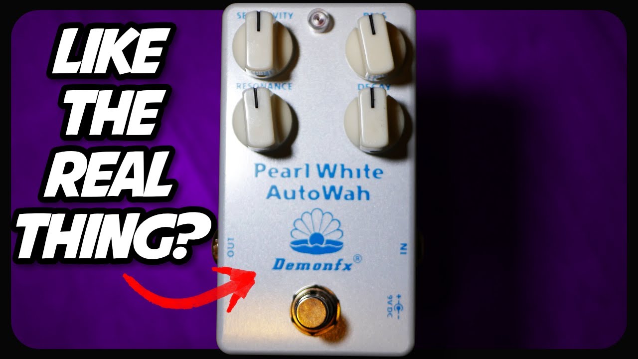 Real Wah tones for £35?! Demon FX Pearl White Auto Wah