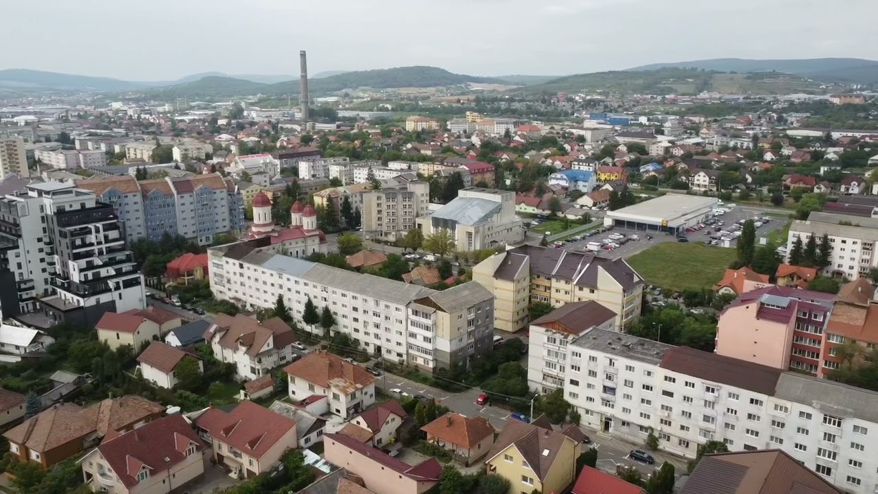 Bistrița văzută de sus (Dronă)
