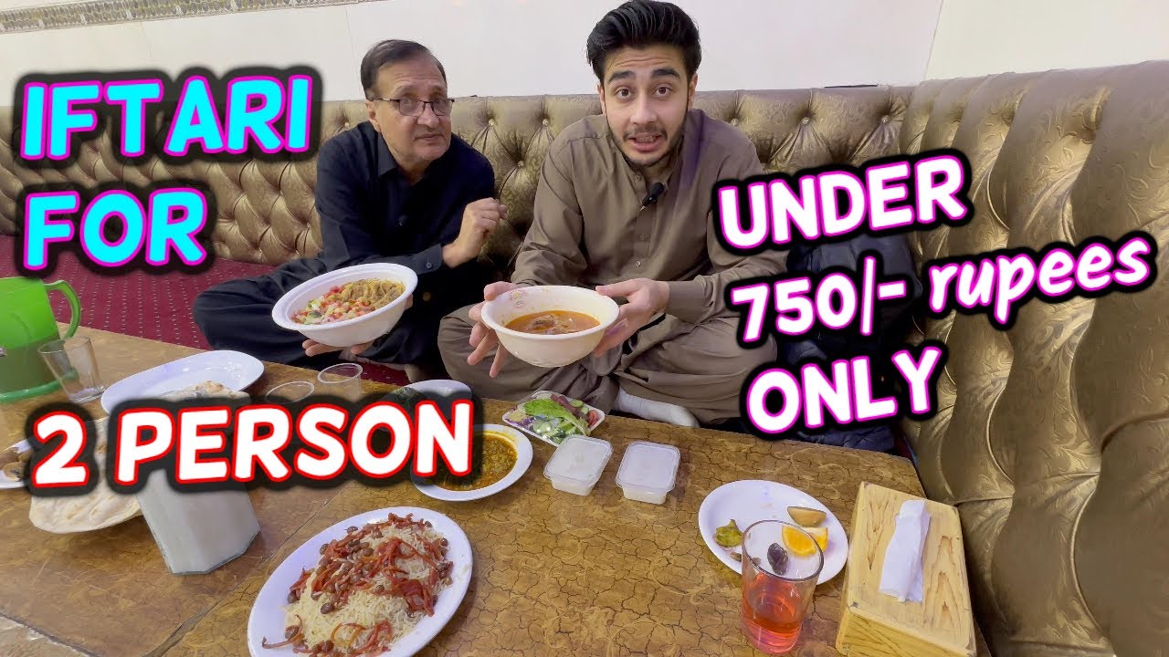 Ramadan 2024: Tasty & Affordable Iftari for 2 people Under 750 Rs! Best Budget Finds!