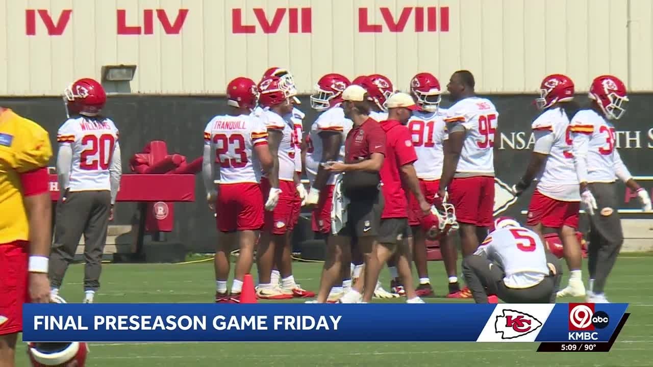Chiefs roster hopefuls get one last chance to impress Andy Reid, coaching staff