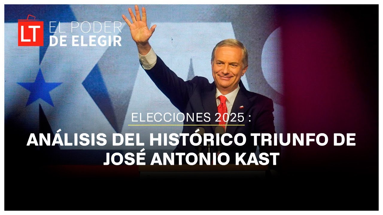 Jos&eacute; Antonio Kast es electo Presidente de Chile: an&aacute;lisis en vivo de su abultada victoria