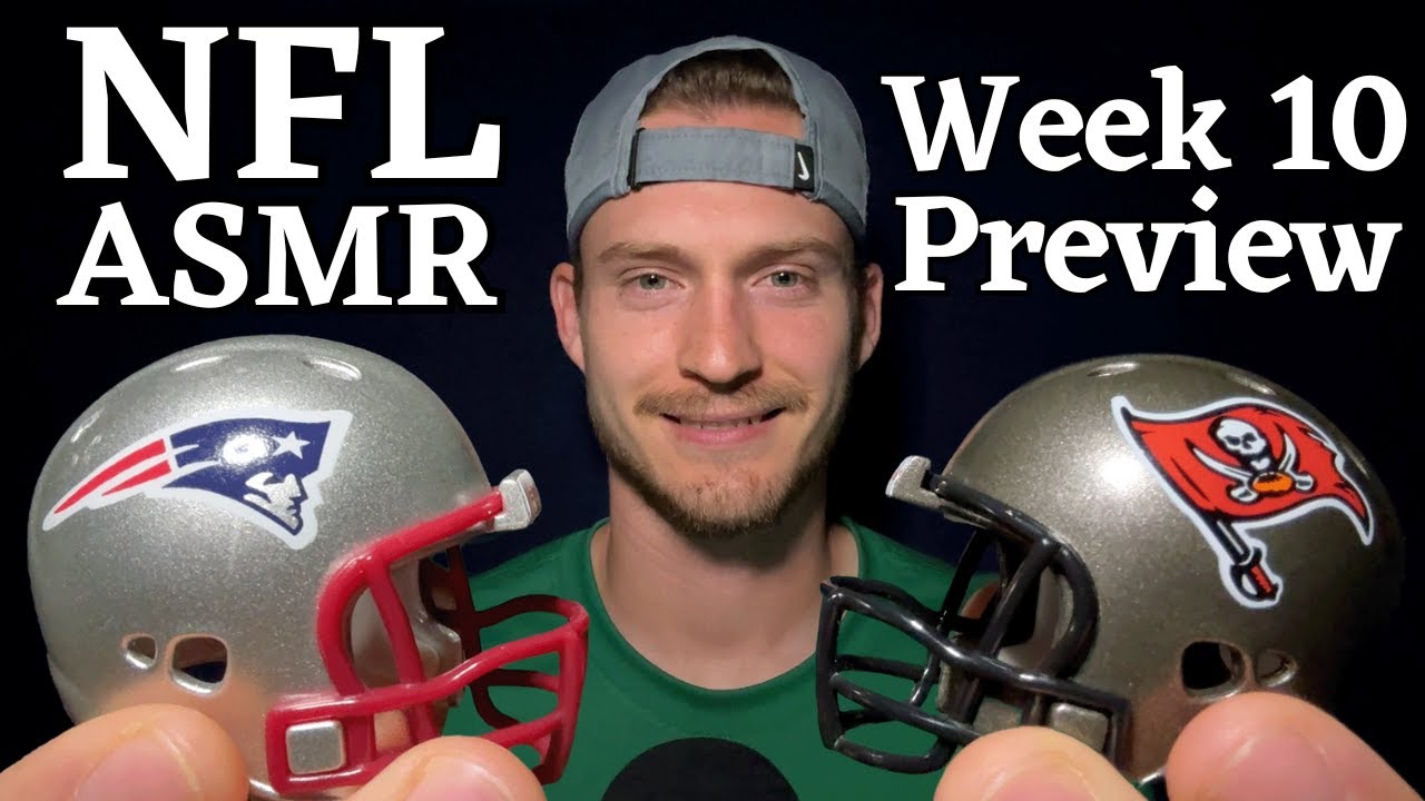 NFL ASMR — ПРЕДВАРИТЕЛЬНЫЙ ПРОСМОТР И ВЫБОРЫ 10-Й НЕДЕЛИ