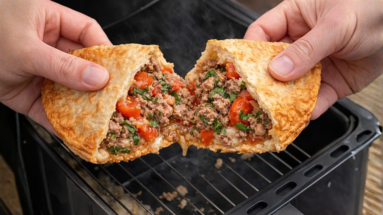 Я еще никогда не ел такого вкусного лаваша с мясным фаршем! Секретный совет для Airfryer!