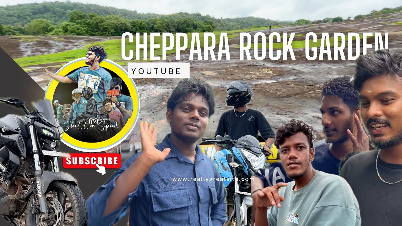 Chappara Rock Garden thrissur with friends 🤩| Malayalam vlog | #splendormodified #thrissur #chappara