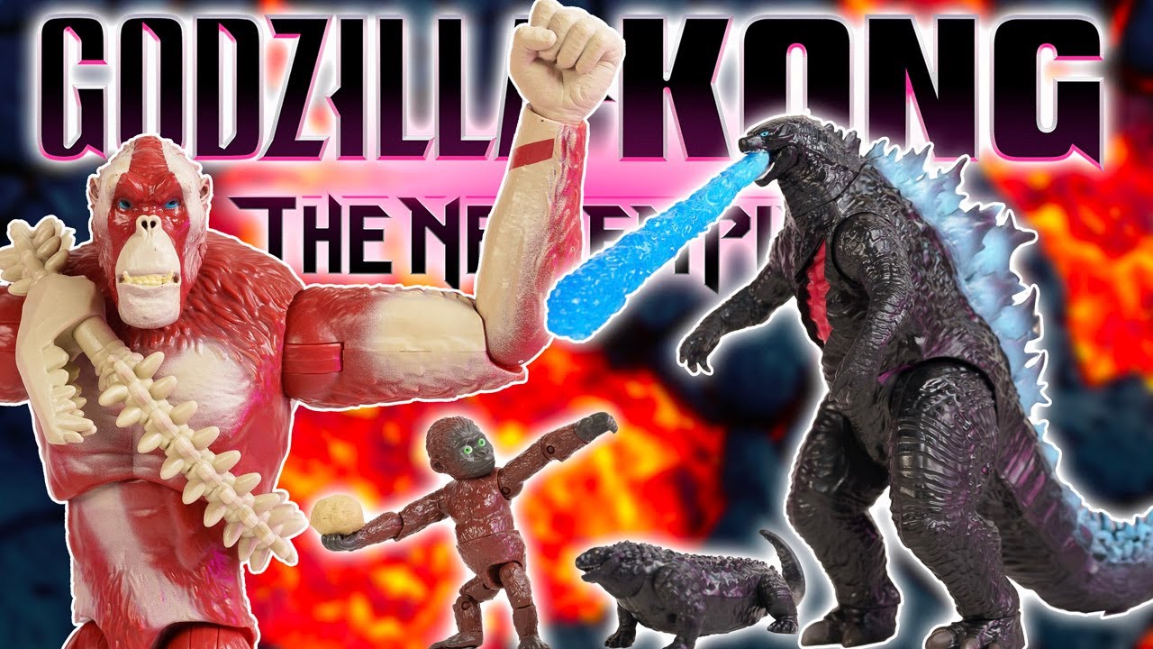GODZILLA x KONG Le Nouvel Empire On Découvre les figurines du film en détail