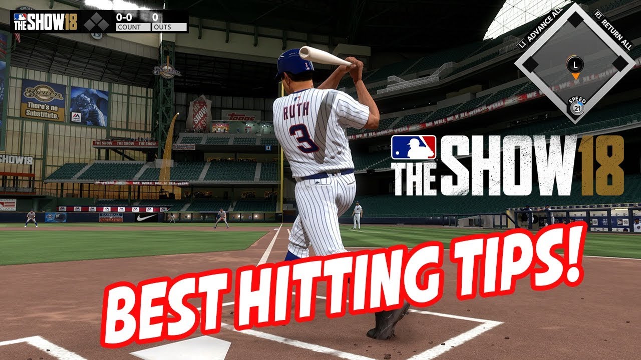 MLB The Show 18 Best Hitting Tips! Hitting Tutorial!