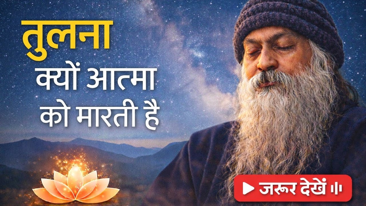 🌌 तुलना क्यों आत्मा को मारती है? | Comparison Destroys Inner Peace 🧠✨
