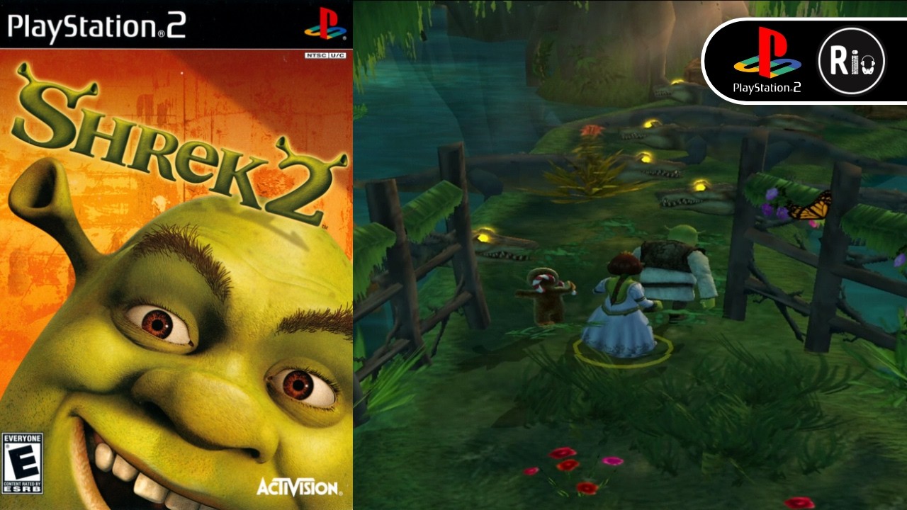 Shrek 2 PS2 HD Gameplay (PCSX2)