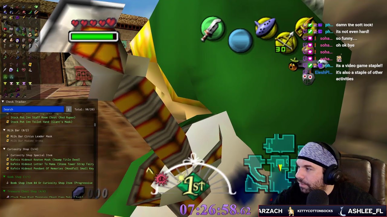 StreamingFalcon Plays Majora's Mask Randomizer!