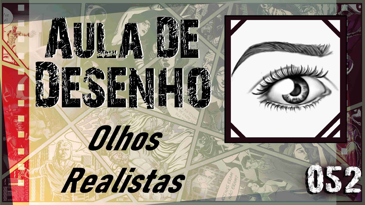 Aula De Desenho  52   Olhos Realistas