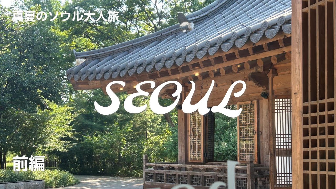 「韓国旅行 前編」アラ還夫婦 真夏のソウルに初挑戦