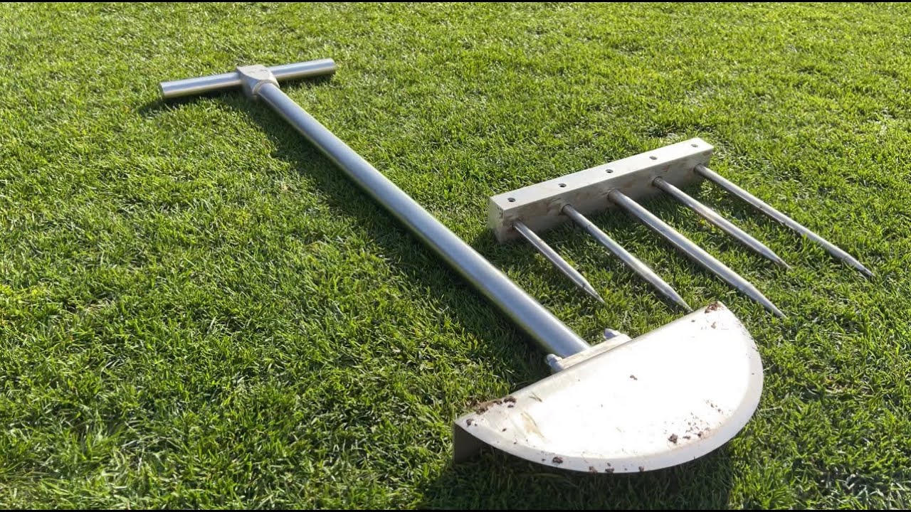 Outil 7en1 entretien gazon - Multifork Pro