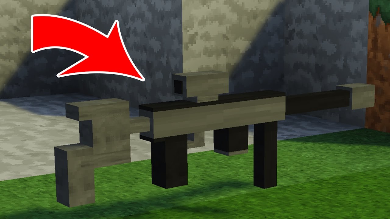 WAFFEN in MINECRAFT OHNE MODS!