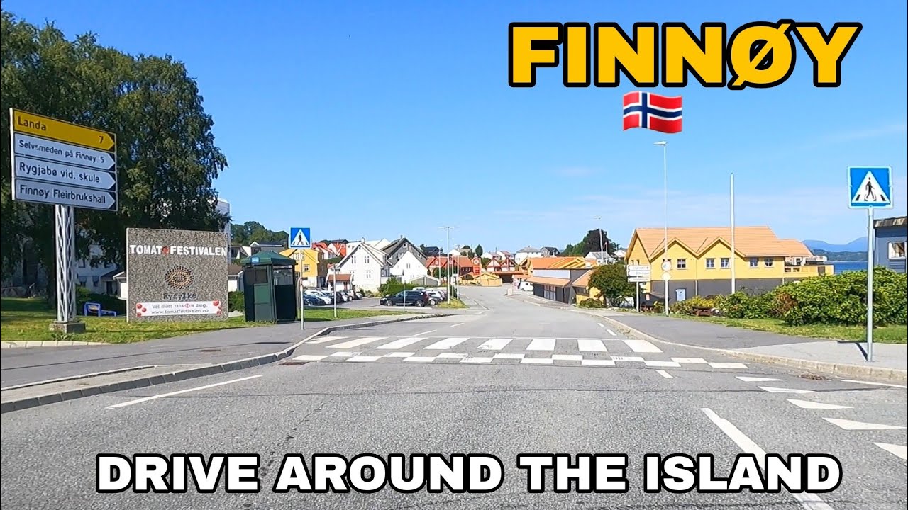 Drive around Finnøy island in Rogaland, Norway (July 20, 2024)
