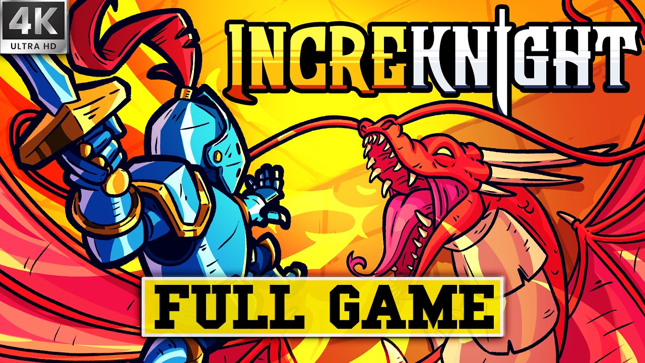 IncreKnight FULL GAME 4K 60FPS No Commentary Longplay