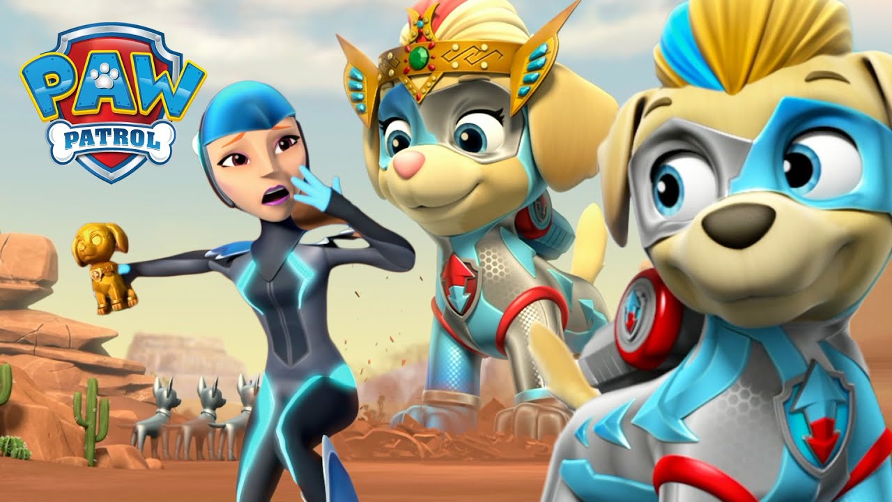 Mighty Twins help the Mighty Pups defeat Lady Bird and more! - PAW Patrol UK - Cartoons for Kids