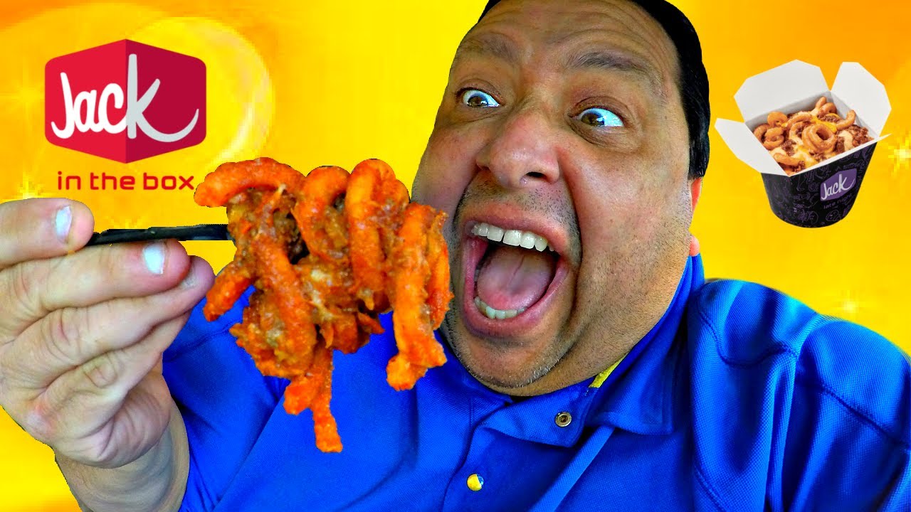 Jack in the Box Sauced & Loaded Curly Fries REVIEW!
