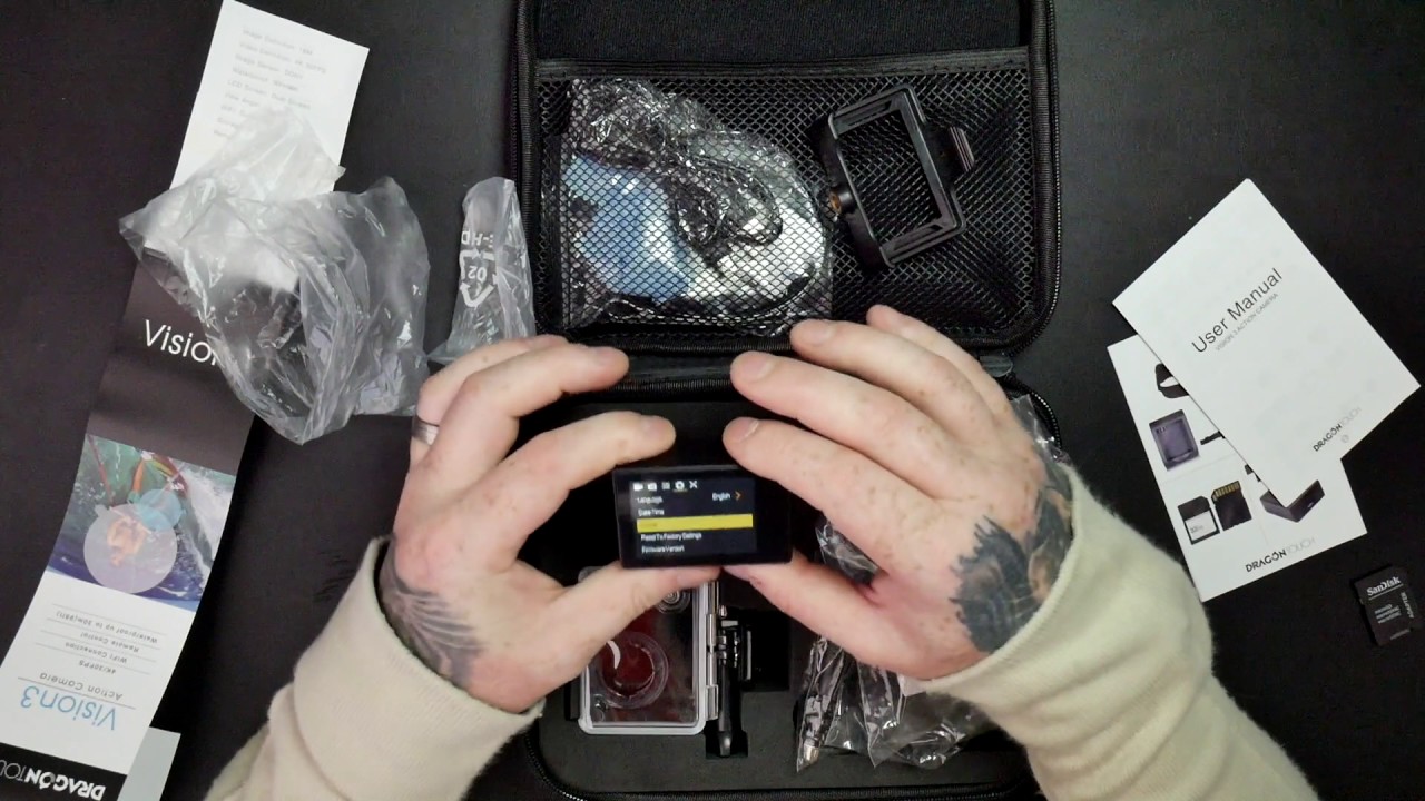 TechChecker #153 Dragon Touch vision 3 action camera 4K