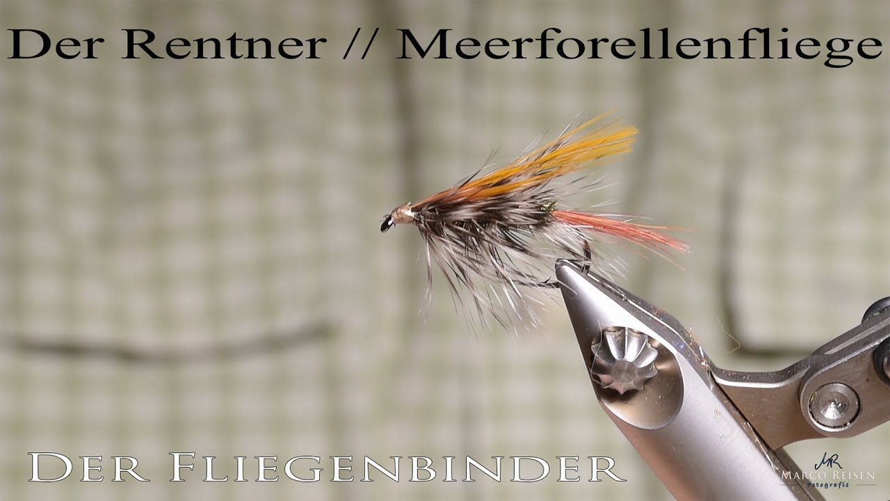 Bindeanleitung // Der Rentner MeFo Fliege