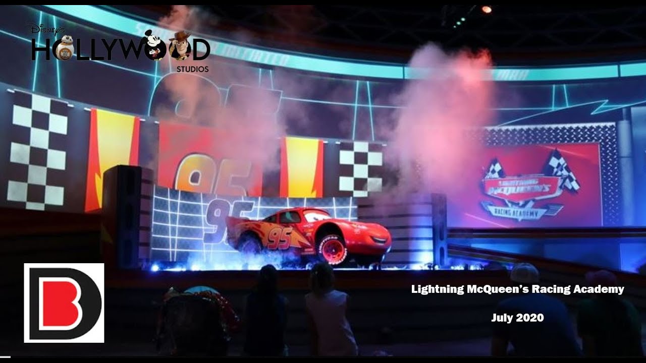 Lightning McQueen's Racing Academy - Full Show - Hollywood Studios - July 2020