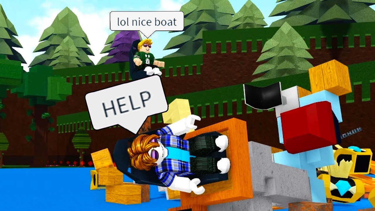 ROBLOX Build a Boat Funny Moments (PRO 2)