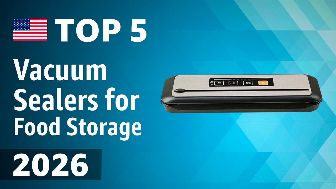TOP—5. Best Vacuum Sealers for Food Storage 2026