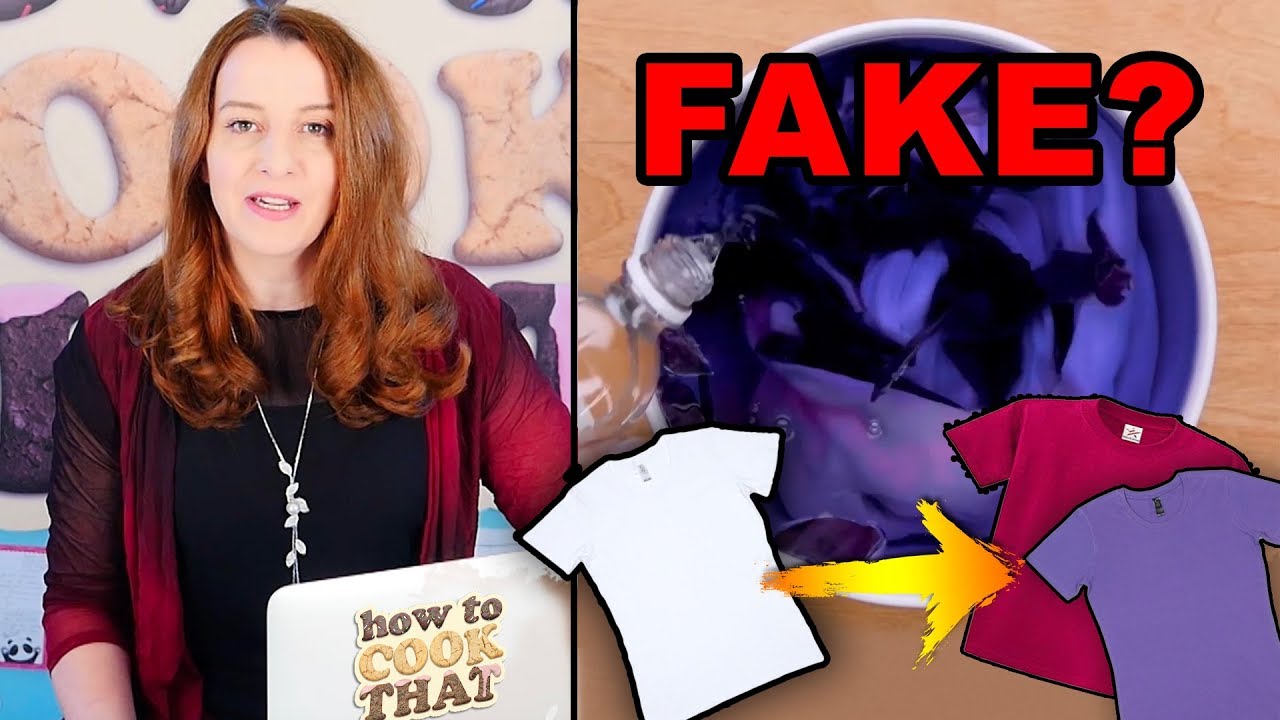 Debunking fake recipes & dye hacks (Troom Troom & 5-Min Craft hacks) - How To Cook That