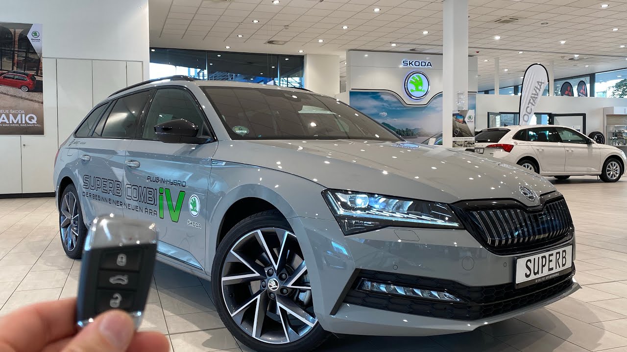 Обзор нового Skoda Superb iV2020 Hybrid интерьер-экстерьер