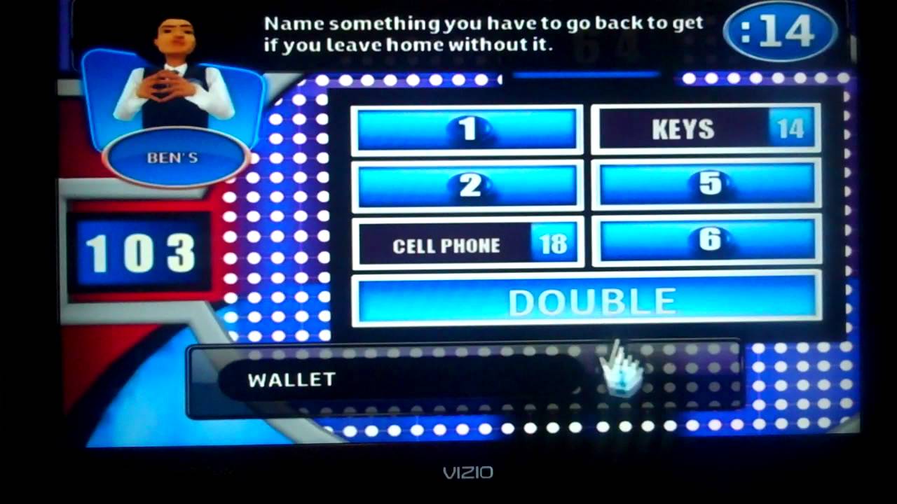Family Feud 2010 Wii Game 1
