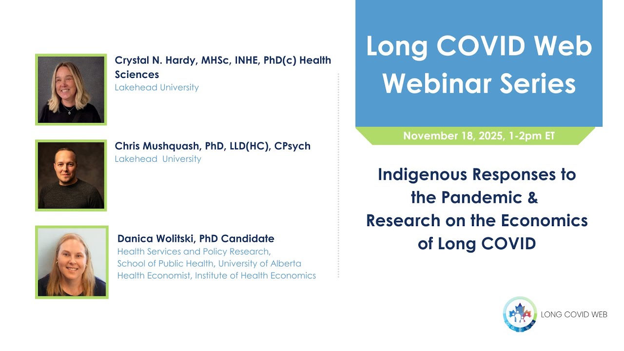 Long COVID Web: November 2025 Webinar