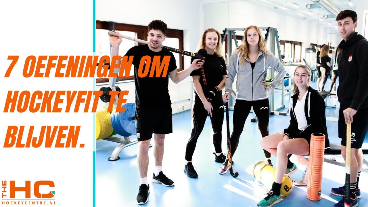 7 oefeningen om (hockey) fit te blijven met Manuel Verga