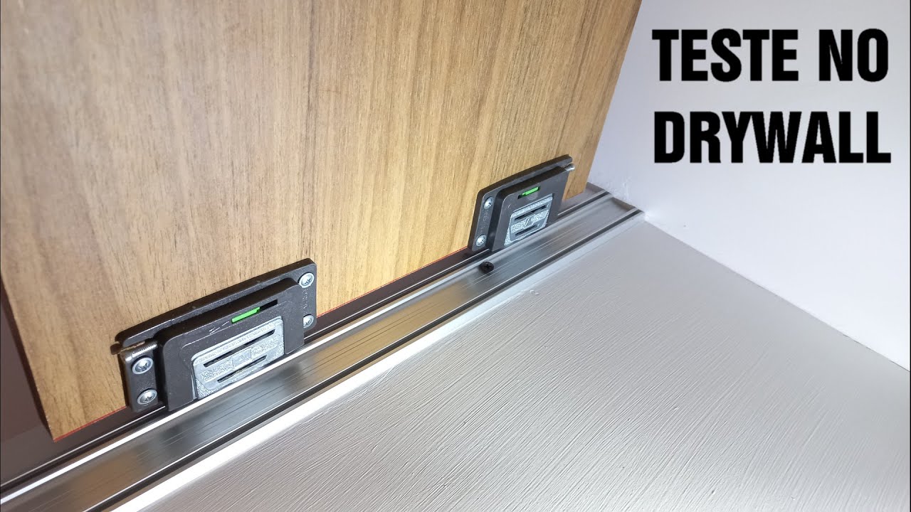 COMO INSTALAR PORTA DE CORRER EM MÓVEL PLANEJADO DRYWALL
