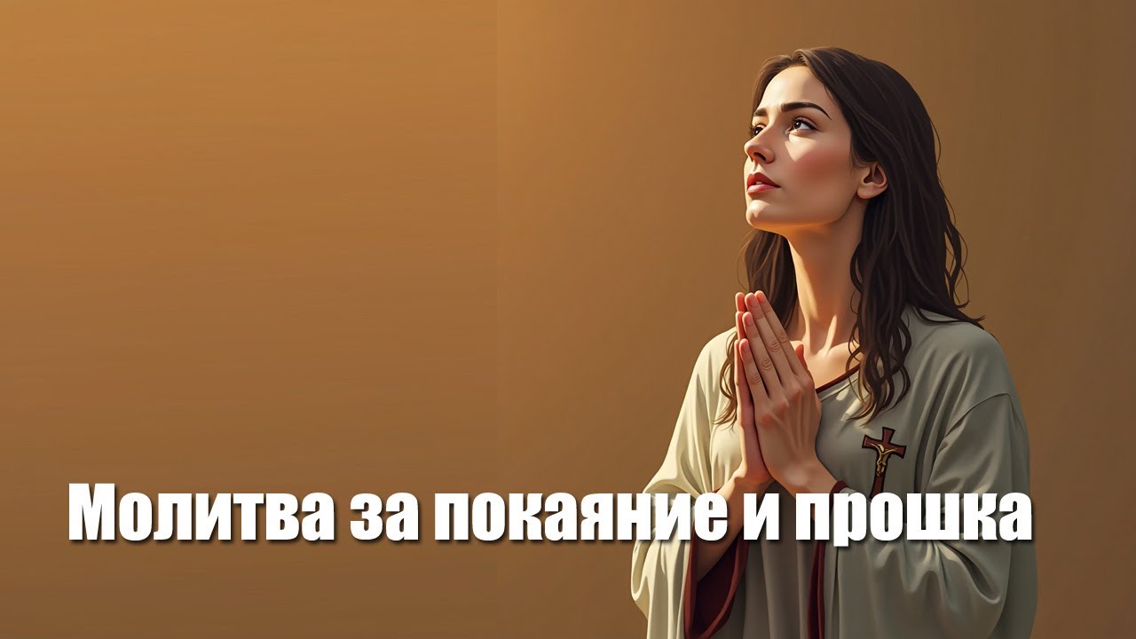 Молитва за покаяние и прошка